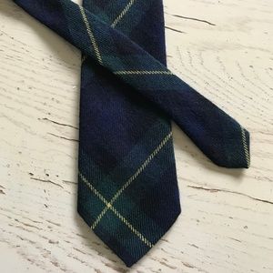 PRINGLE Lochcarron 100% Wool Tie Made in Scotland